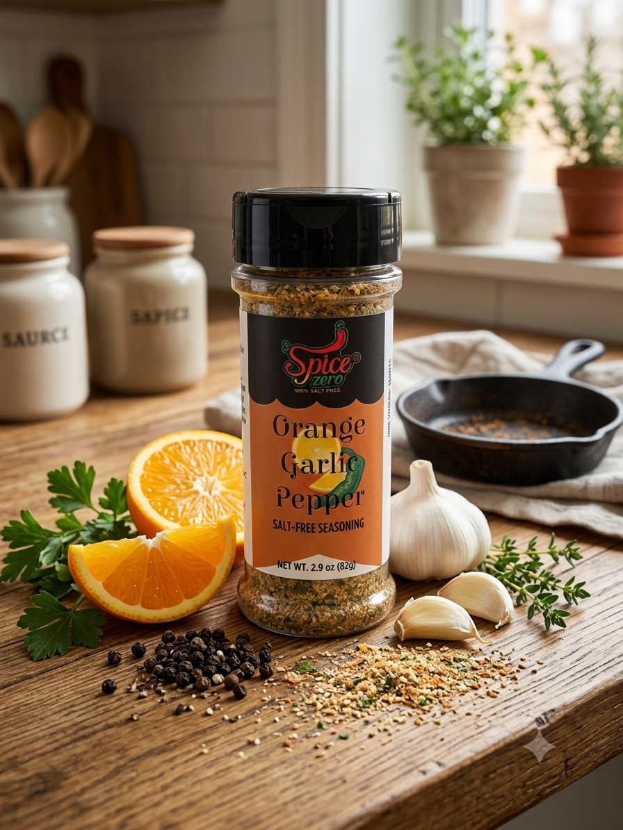 Orange Garlic Pepper