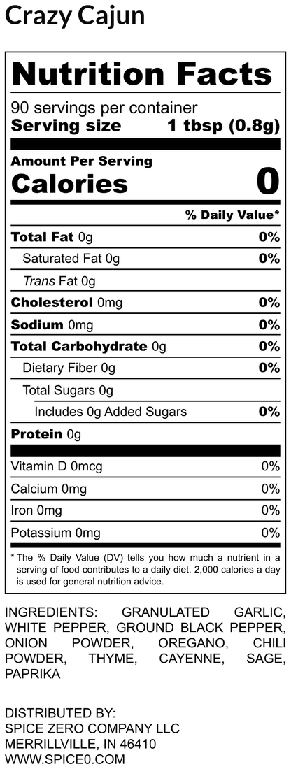 Salt-Free Crazy Cajun Seasoning